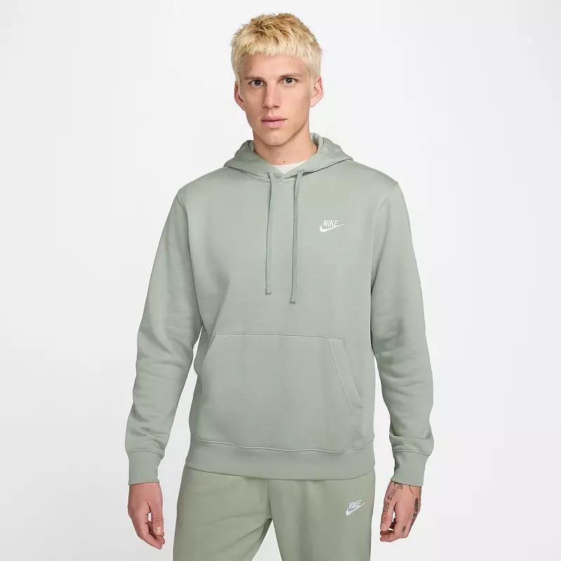 Big & Tall Nike Sportswear Club Fleece Pullover Hoodie, Mens Green Horizon Product Image