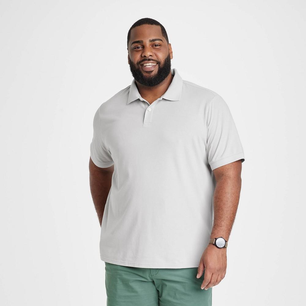 Mens Big & Tall Polo Shirt - Goodfellow & Co Light 4XL Product Image