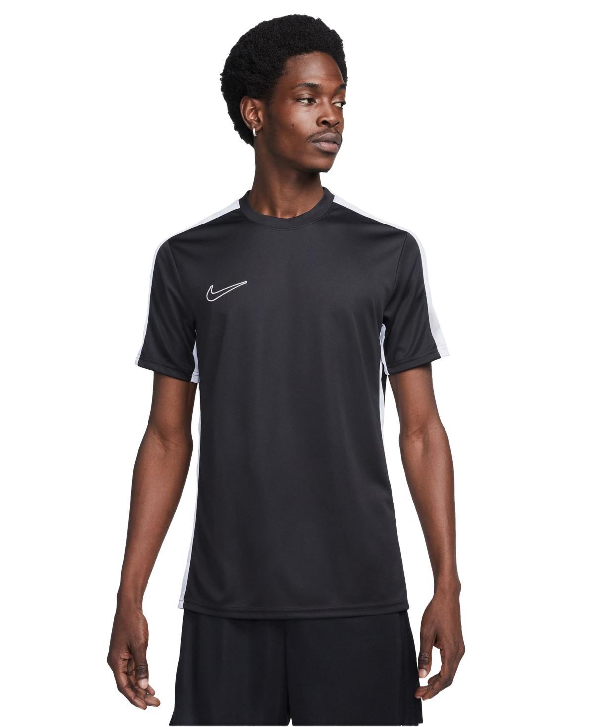 Nike Mens Academy Dri-fit Short Sleeve Soccer T-Shirt - Iron Grey/black Product Image