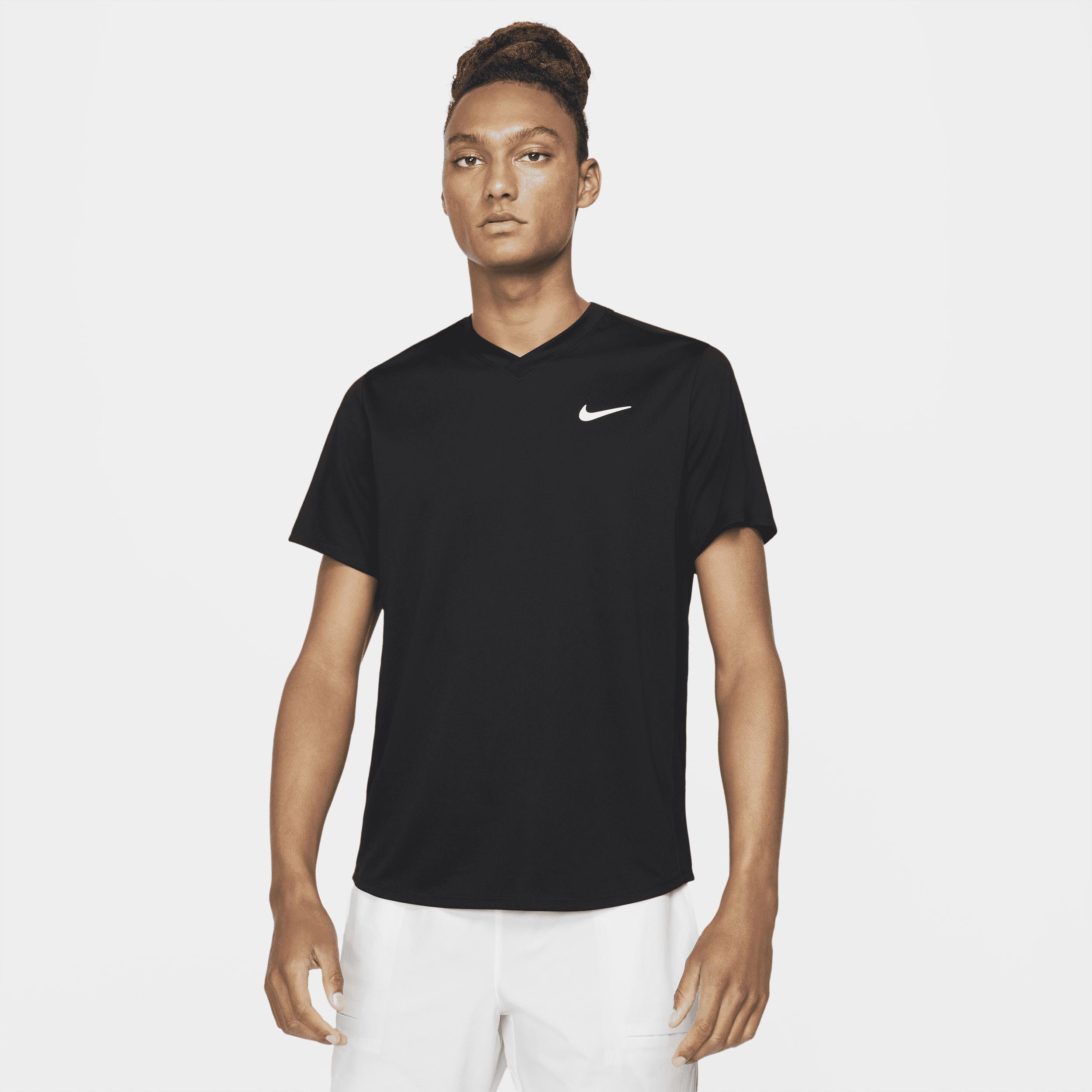 Nike Court Dri-FIT Victory V-Neck T-Shirt Product Image