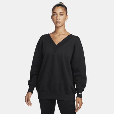 Nike Sportswear Phoenix Fleece Women's Oversized V-Neck Sweatshirt Product Image