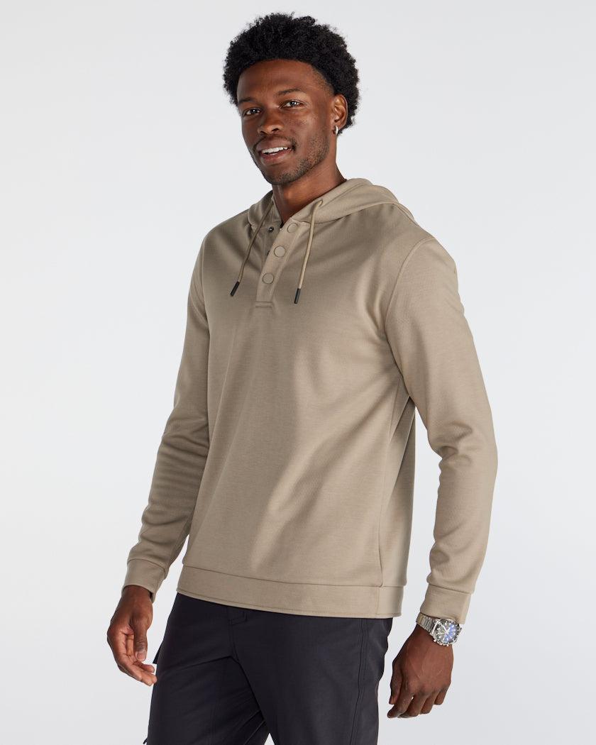 Adventure Fleece Hooded Henley Product Image