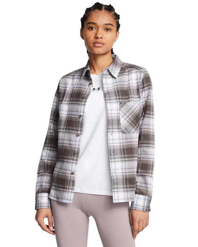 Women's UA Expanse Flannel Shirt Product Image