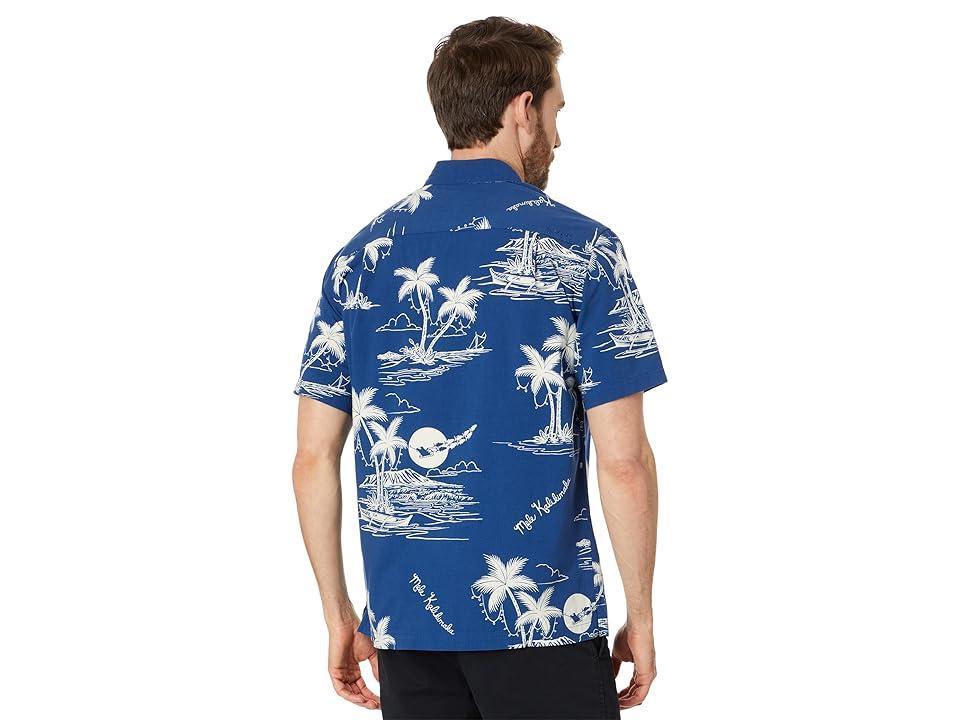 Quiksilver Waterman Ahi Holiday Short Sleeve Woven (Ahi Holiday Estate ) Men's Clothing Product Image