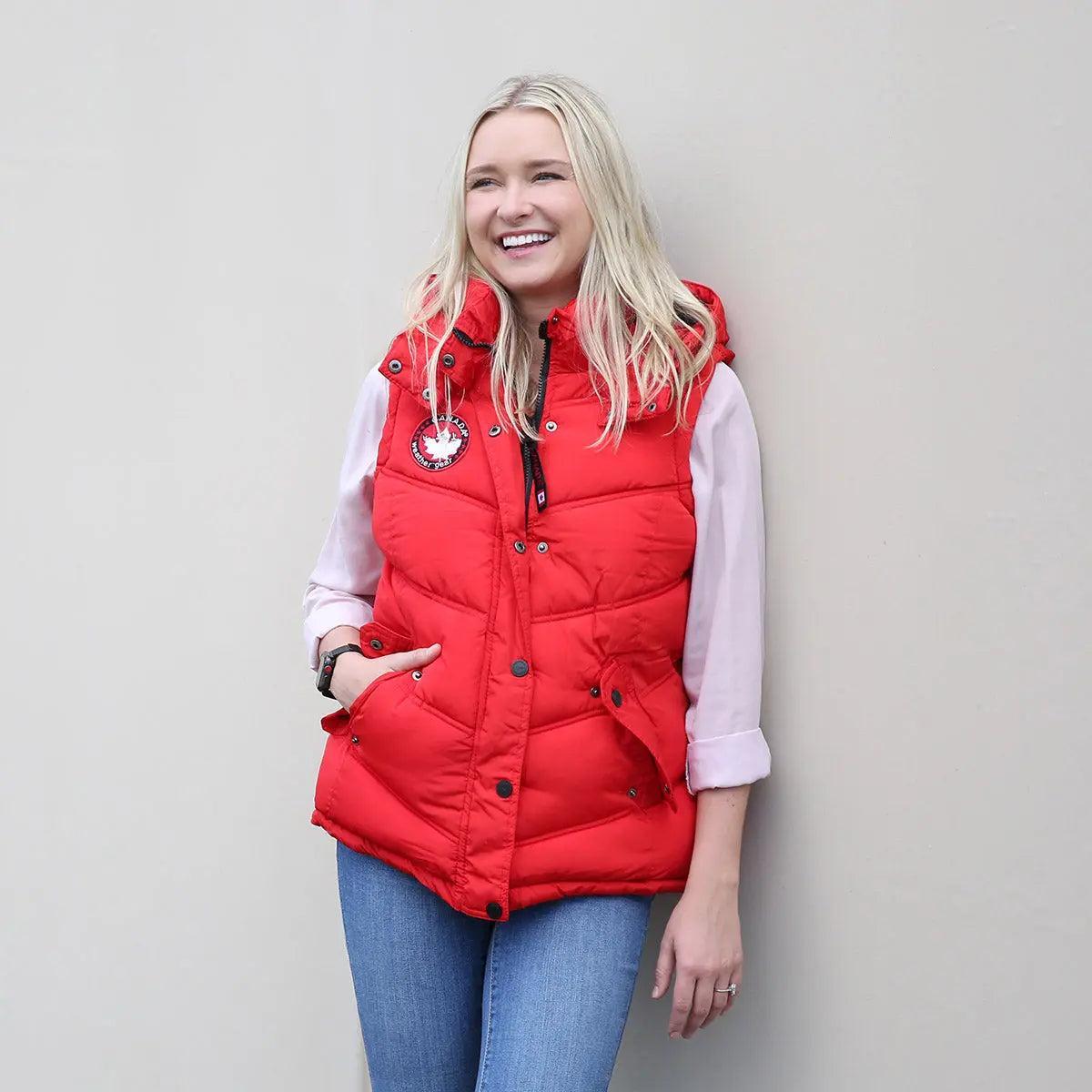 Canada Weather Gear Women's Puffer Vest Female Product Image