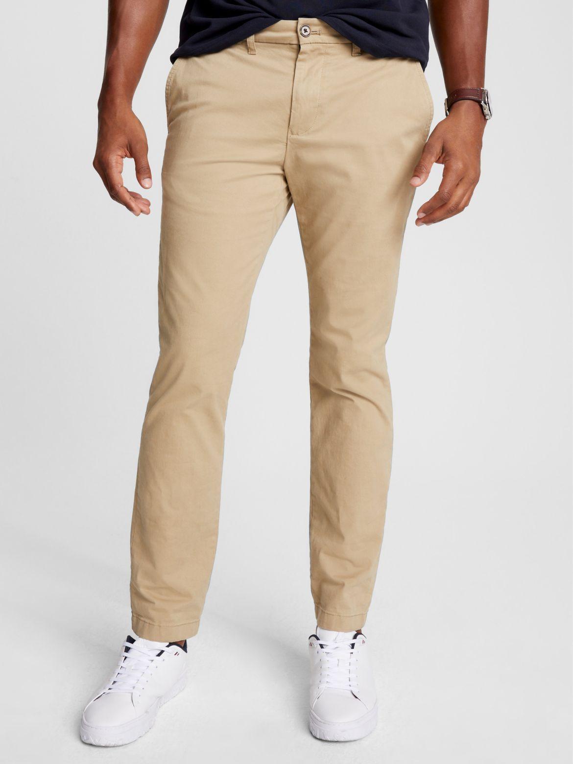 Tommy Hilfiger Men's Slim Fit THFlex Comfort Stretch Chino - Beige - 32W x 34L product image