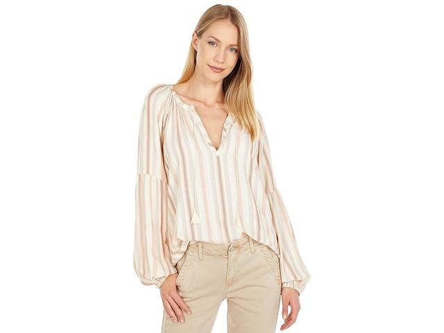 Paige Jovannie Blouse (Ecru ) Women's Clothing Product Image