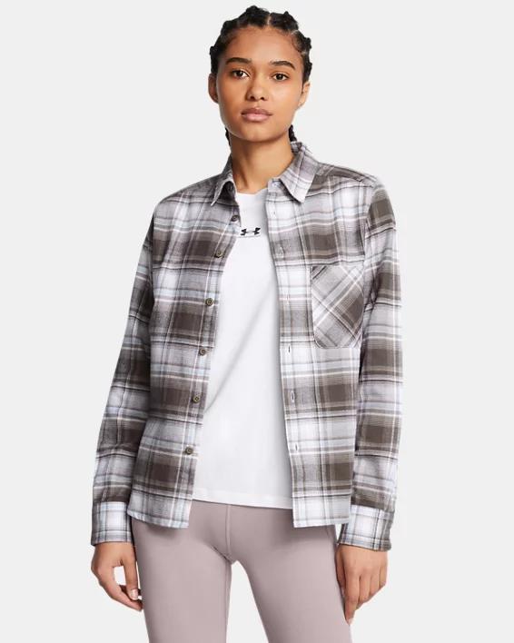 Women's UA Expanse Flannel Shirt Product Image