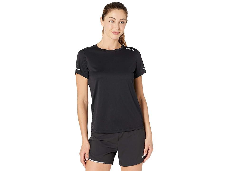 2XU Aero T-Shirt Silver Reflective) Women's Clothing Product Image