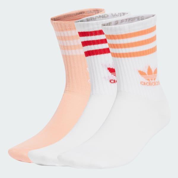 Mid Cut Crew Socks 3 Pairs Product Image