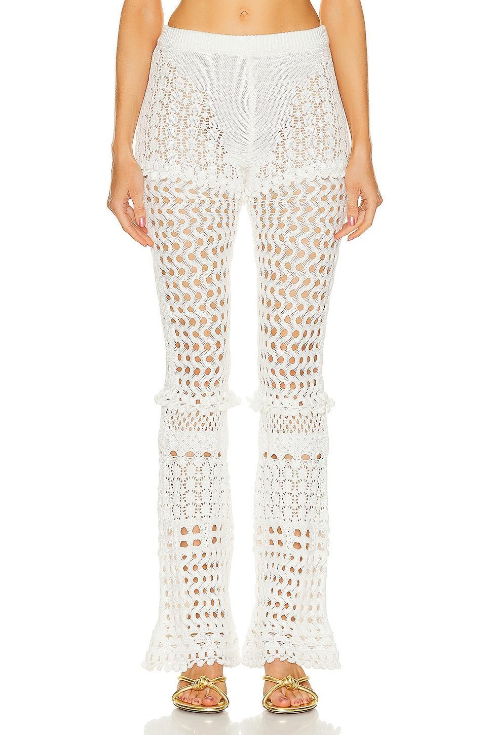 retrofete Kyla Pant in White Product Image