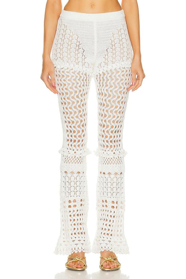 retrofete Kyla Pant in White Product Image