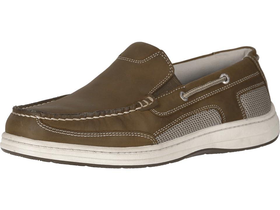 Dockers Tiller (Dark Crazy Horse) Men's Slip on Shoes Product Image