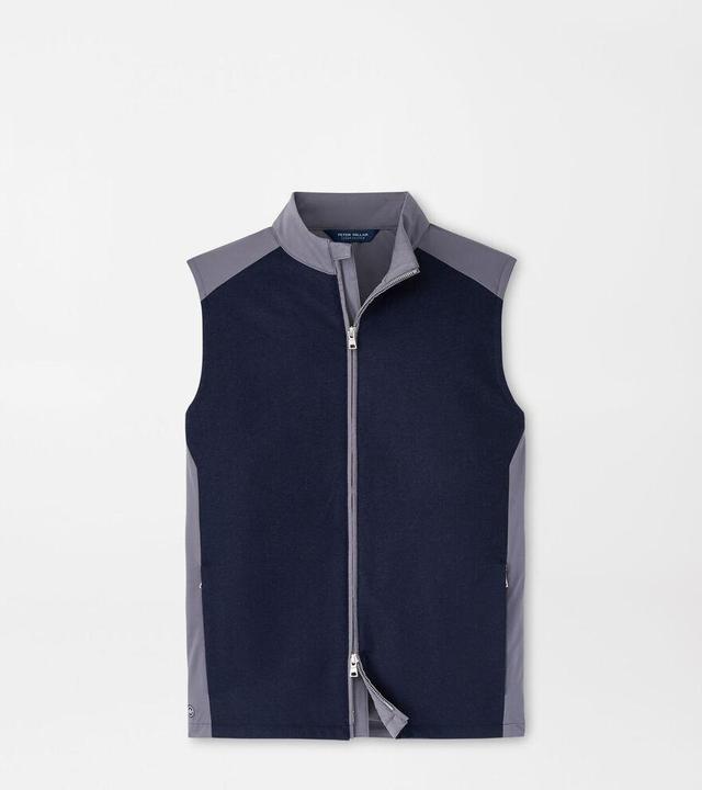 Peter Millar Mens Cambridge Wool Vest | Color: Navy | Size: XL Product Image