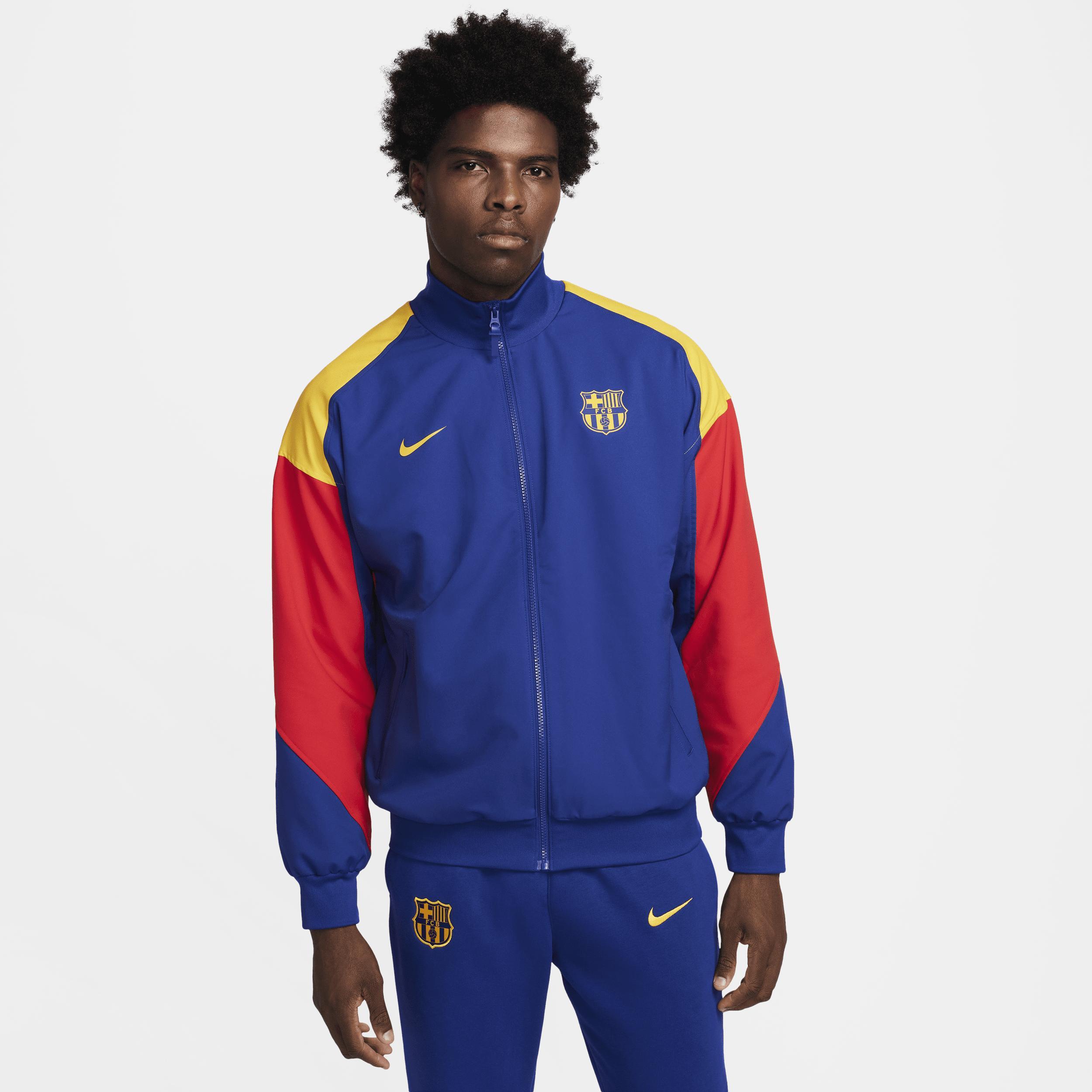 FC Barcelona Strike Nike Mens Dri-FIT Soccer Track Jacket Product Image