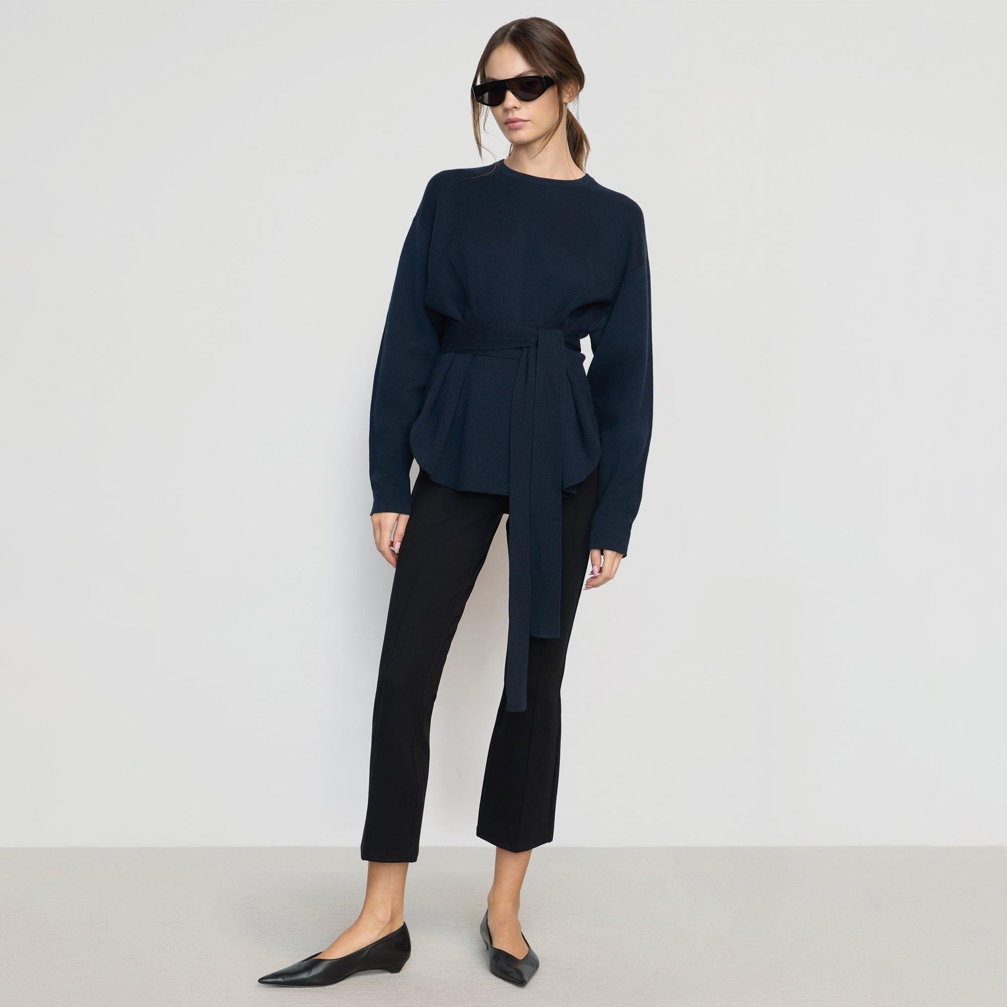 Tez Kick-Flare Ponte Stretch Pant Product Image