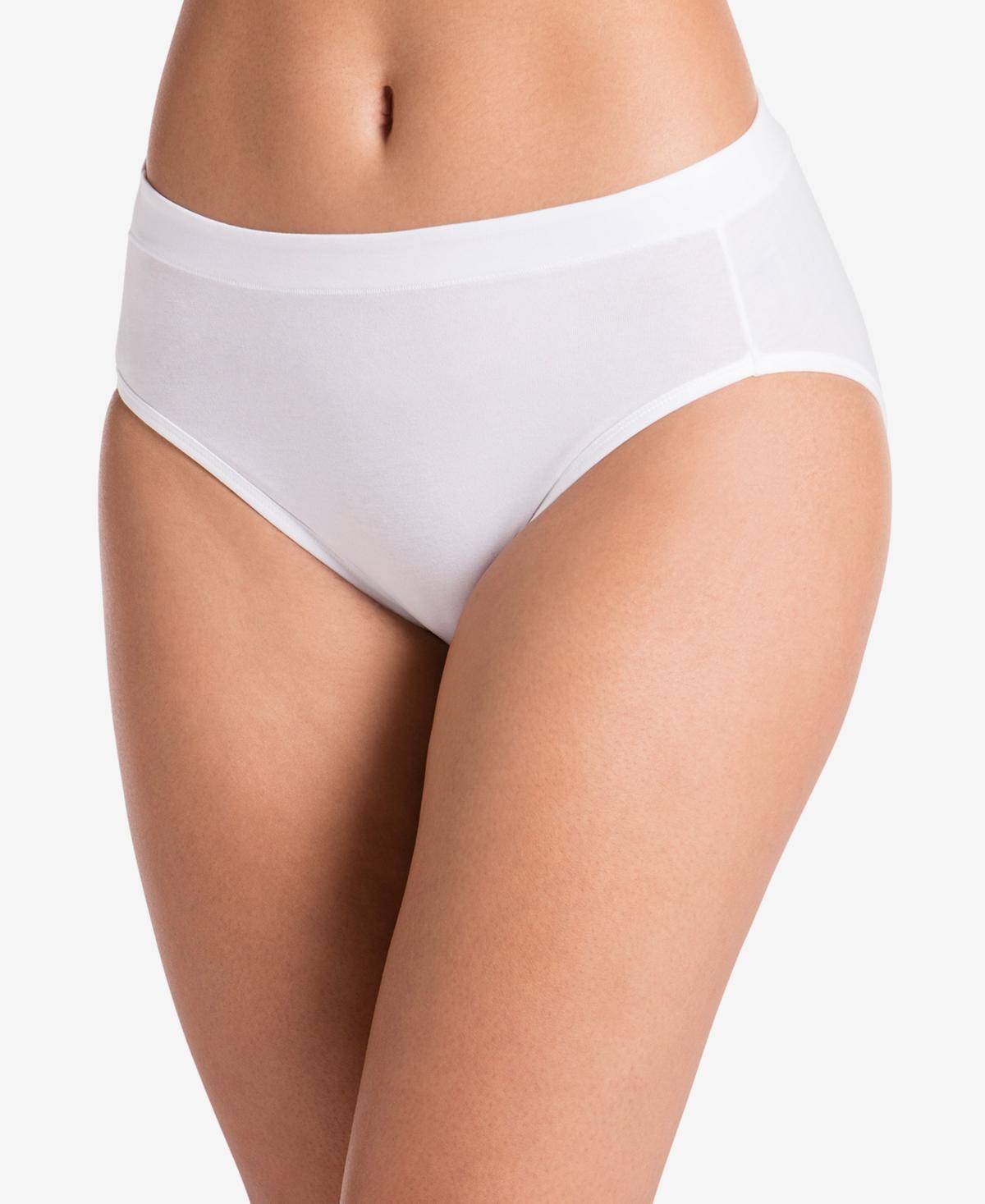 Womens Jockey Cotton Stretch Hi-Cut Panty 1555 Product Image