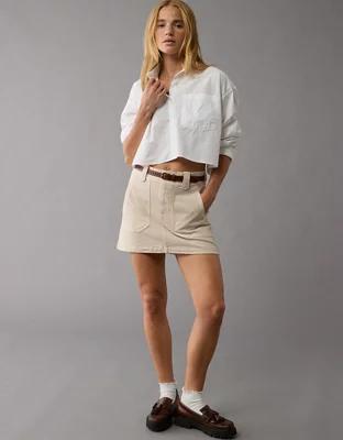 AE Stretch High-Waisted Mini Skirt Product Image