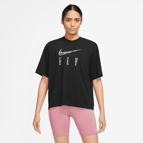 Nike Womens Dri-FIT Swoosh Fly Boxy 2 T-Shirt Product Image