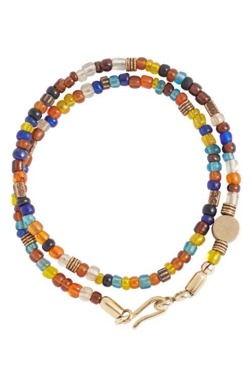 Caputo & Co. Mens Sunrise Beaded Double Bracelet Product Image