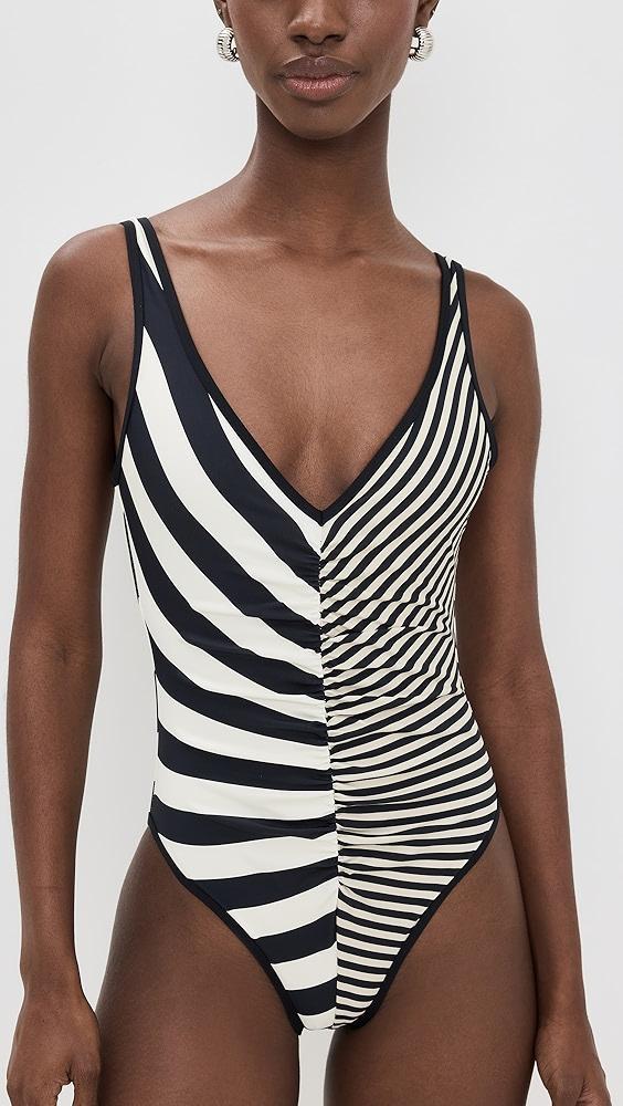 Solid & Striped The Lucia One Piece | Shopbop Product Image