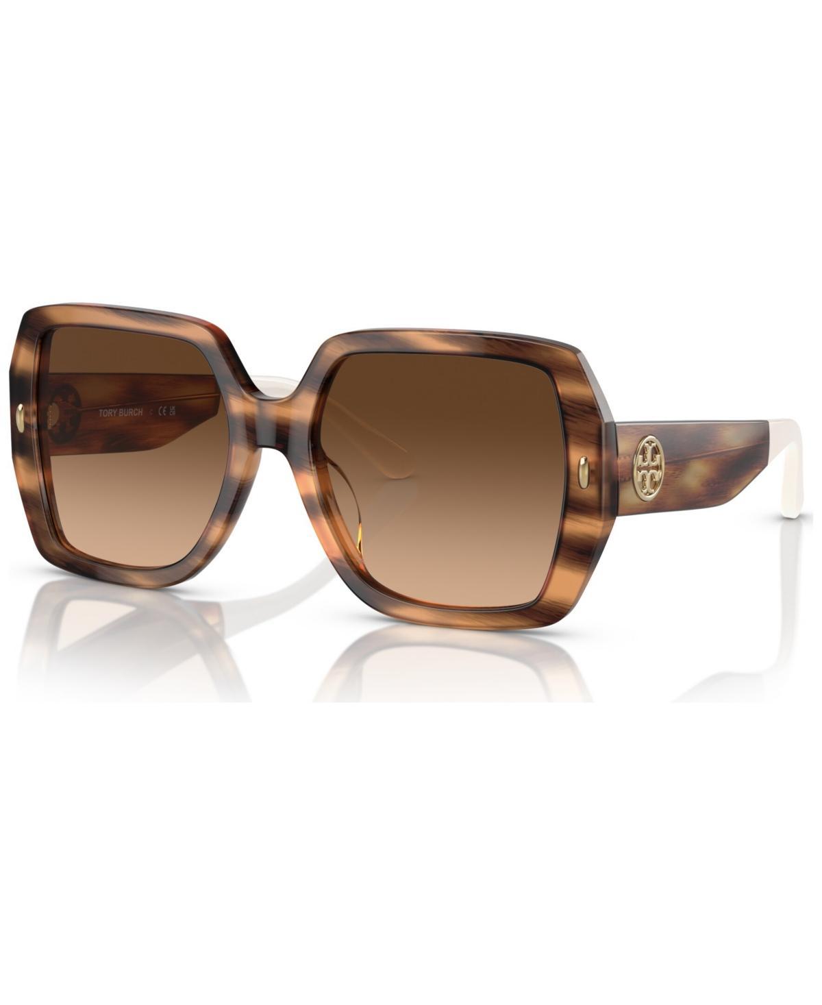 Tory Burch 54mm Square Sunglasses Product Image