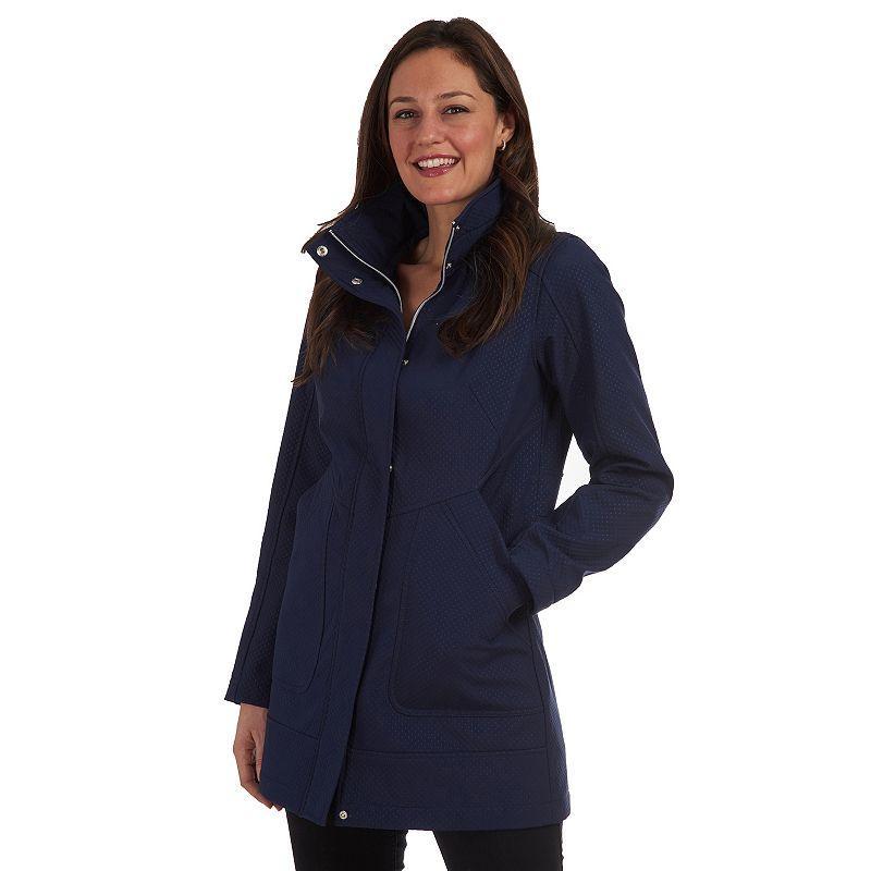 Womens Fleet Street Textured Soft Shell Midweight Jacket Product Image