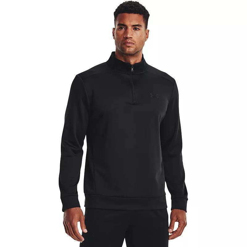 Mens Under Armour 1/4-Zip Fleece Pullover Product Image