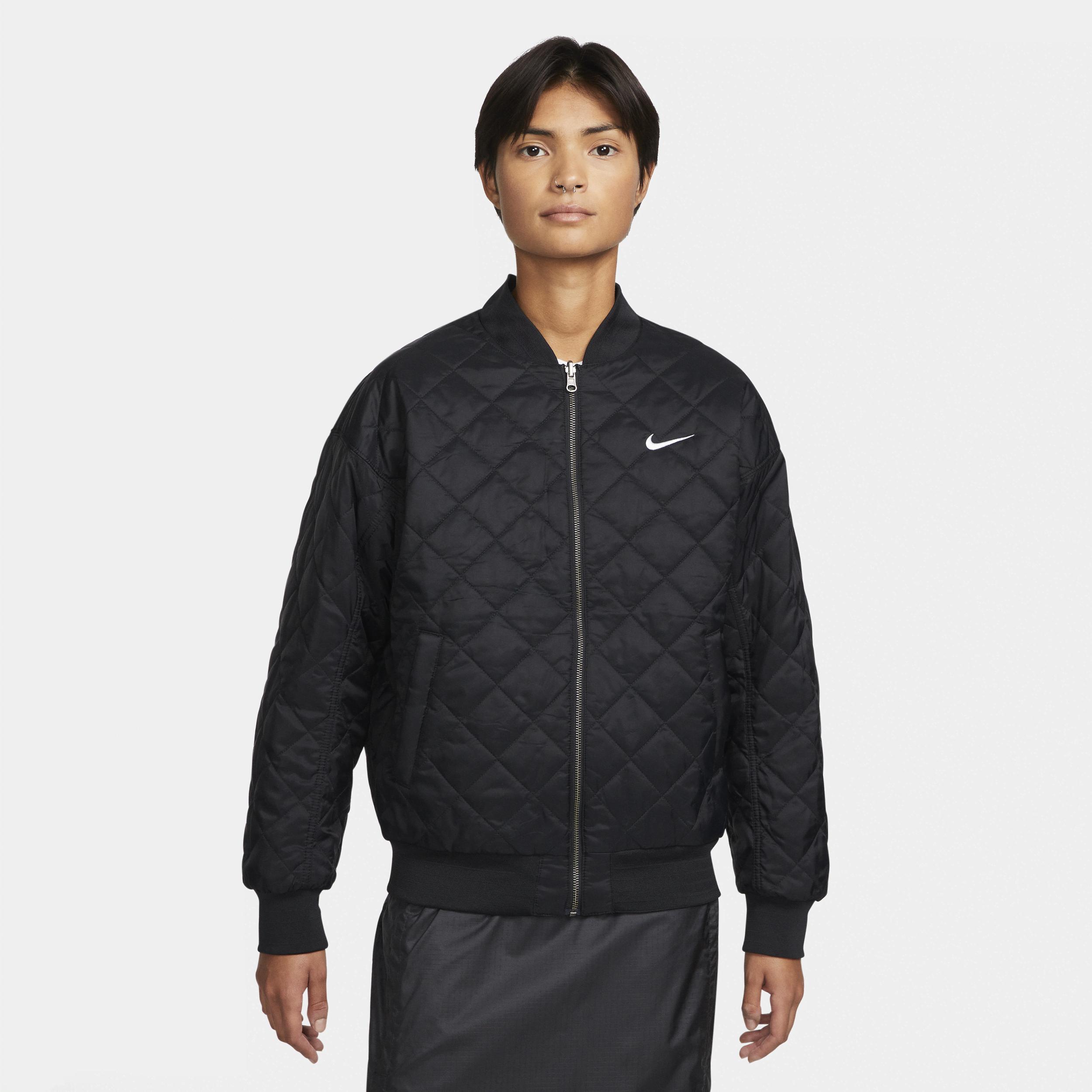 Nike Sportswear Reversible Varsity Quilted Bomber Jacket Product Image