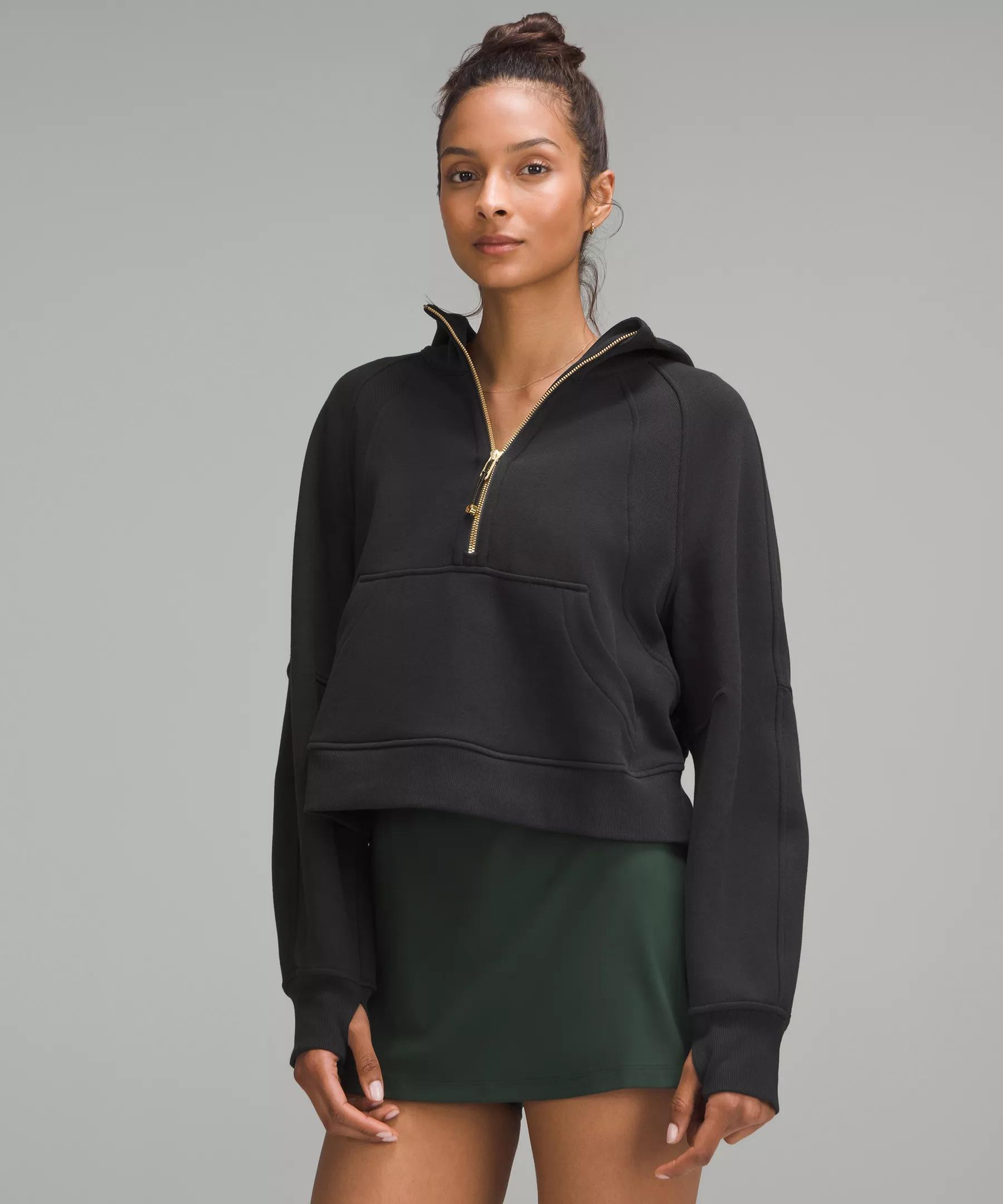 Scuba Oversized Half-Zip Hoodie Product Image