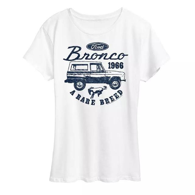 Womens Ford Vintage Bronco Rare Breed Graphic Tee Product Image