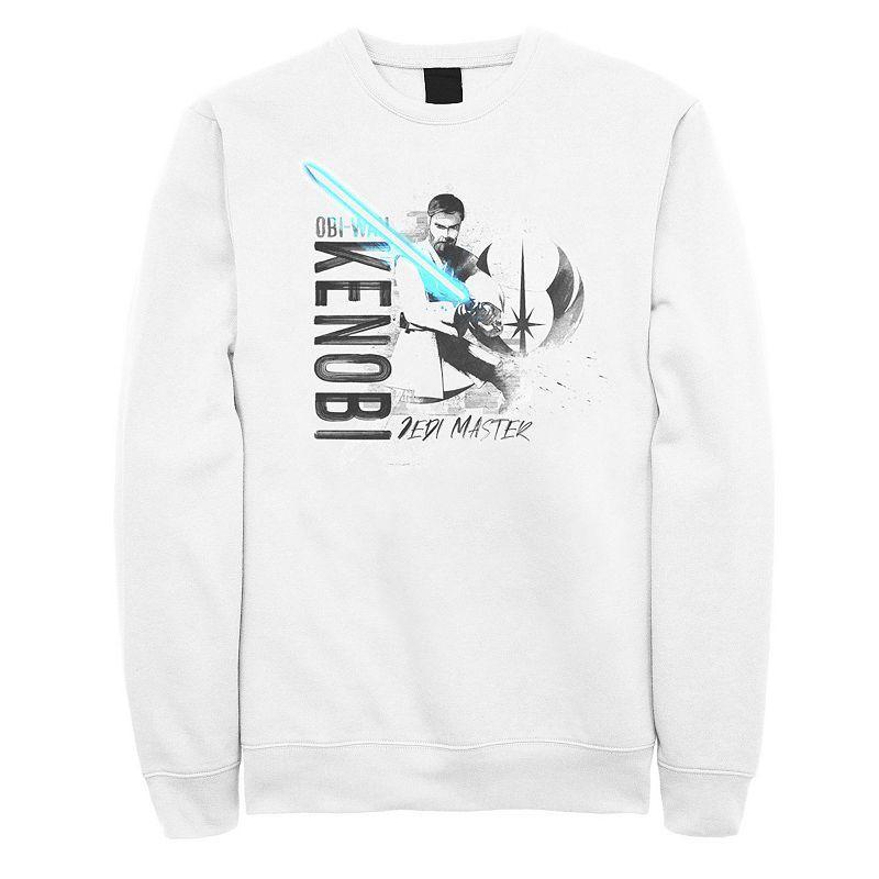 Mens Star Wars The Clone Wars Obi-Wan Kenobi Portrait Sweatshirt Product Image