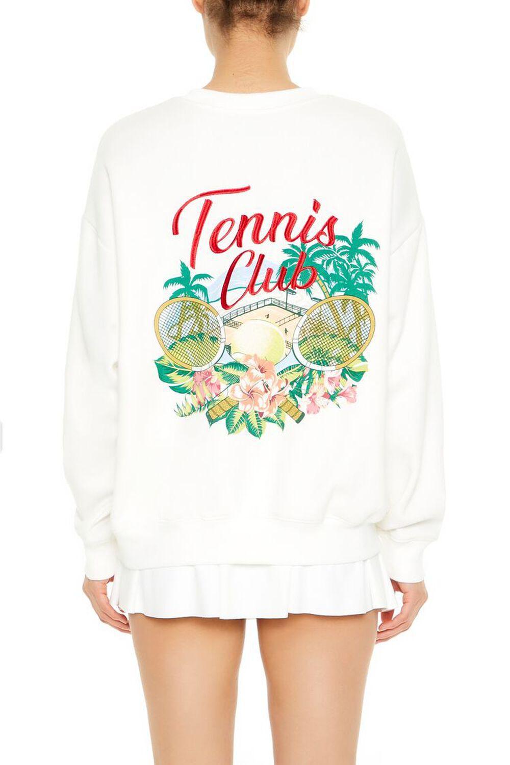 Tennis Club Graphic Pullover | Forever 21 Product Image