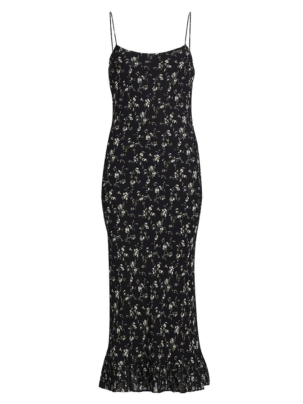 Womens Suki Floral Midi-Dress Product Image