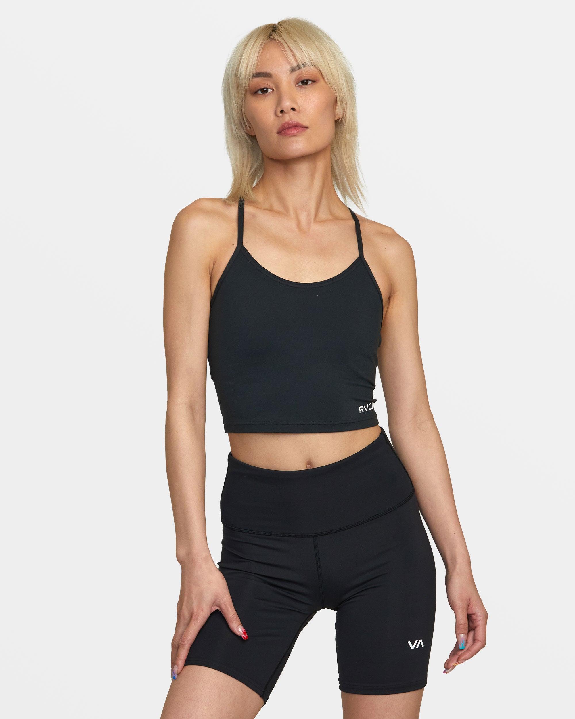 Base Tank Sports Bra - Black Product Image