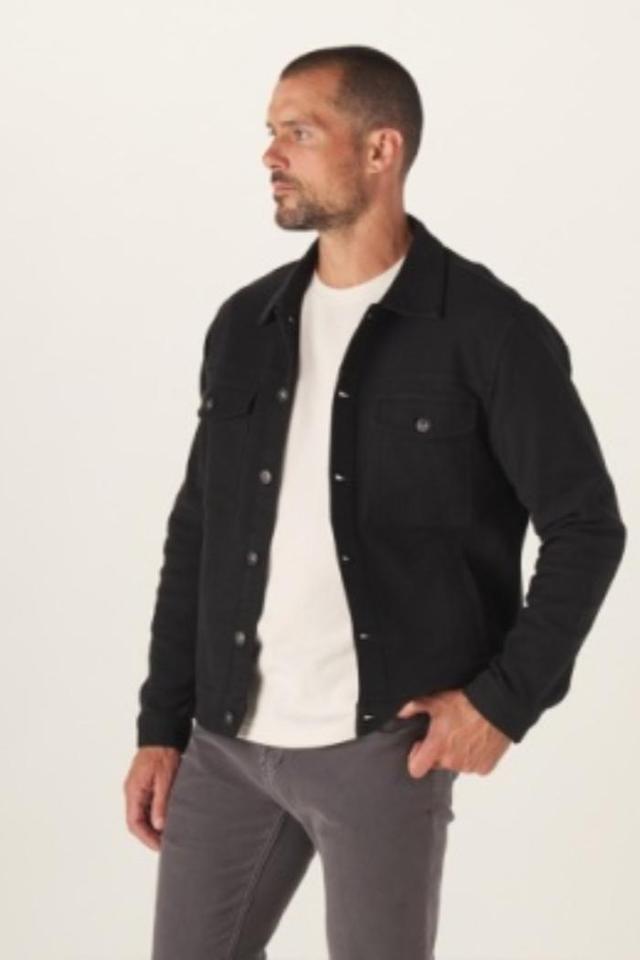 The Normal Brand Tailored Terry Trucker Jacket Product Image