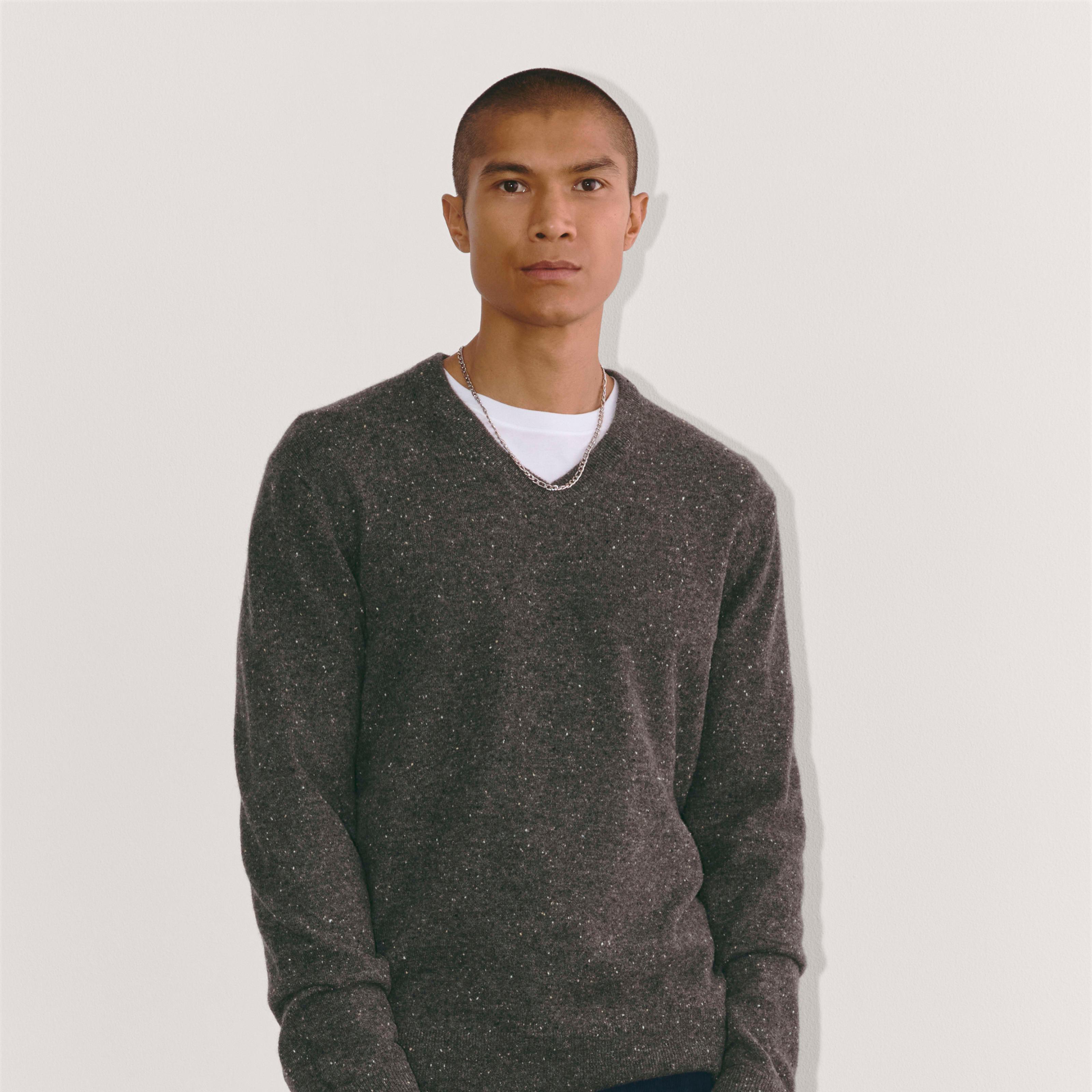 The Cashmere V-Neck Sweater Product Image