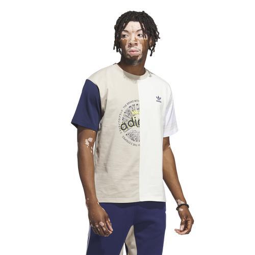 adidas Originals adidas Originals Blocked Split T-Shirt - Mens Product Image