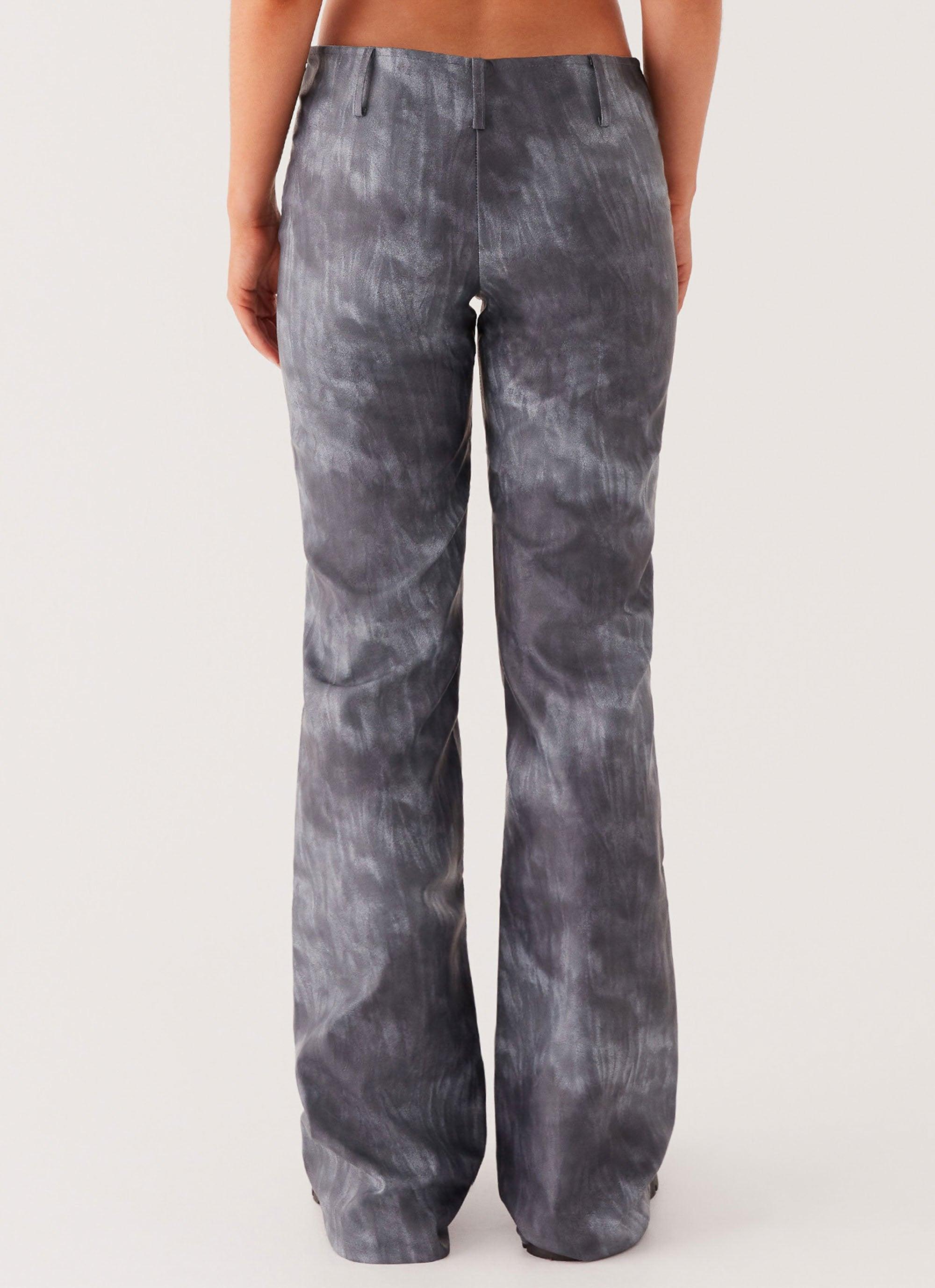 Better When I'm Dancing Lace Up Pants - Graphite Product Image