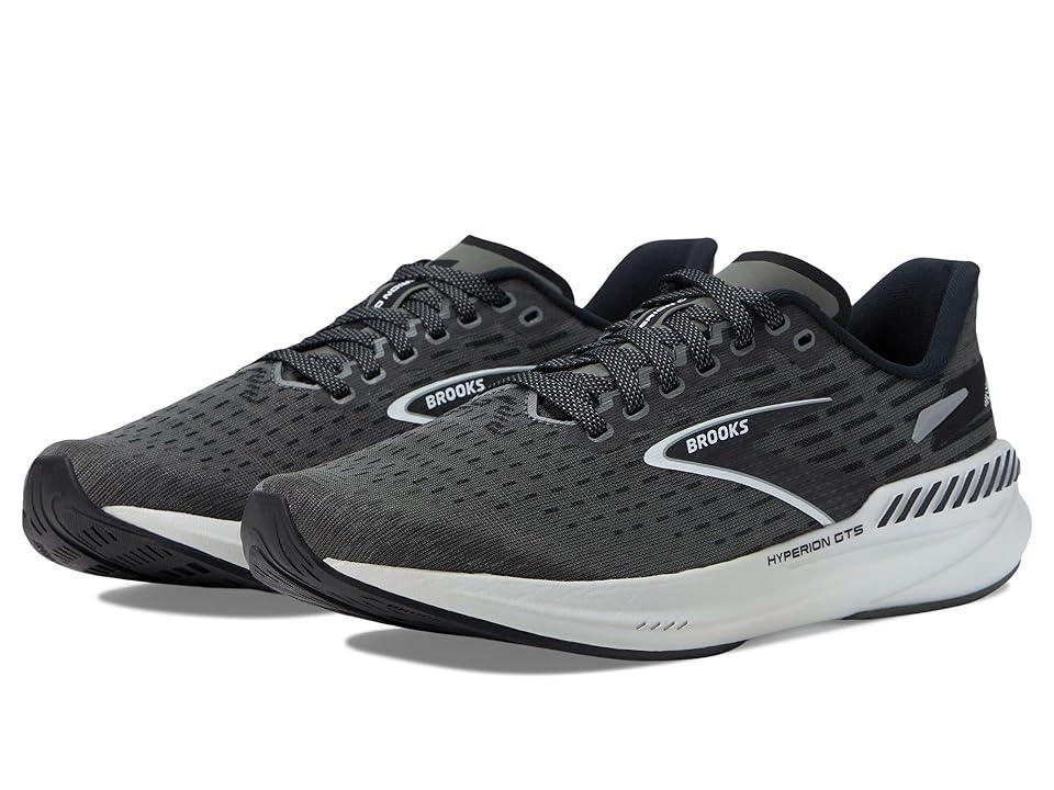 Brooks Hyperion GTS (Gunmetal/Black/White) Women's Shoes Product Image