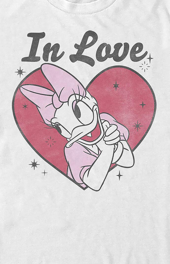 Women's Daisy Duck In Love T-Shirt Product Image