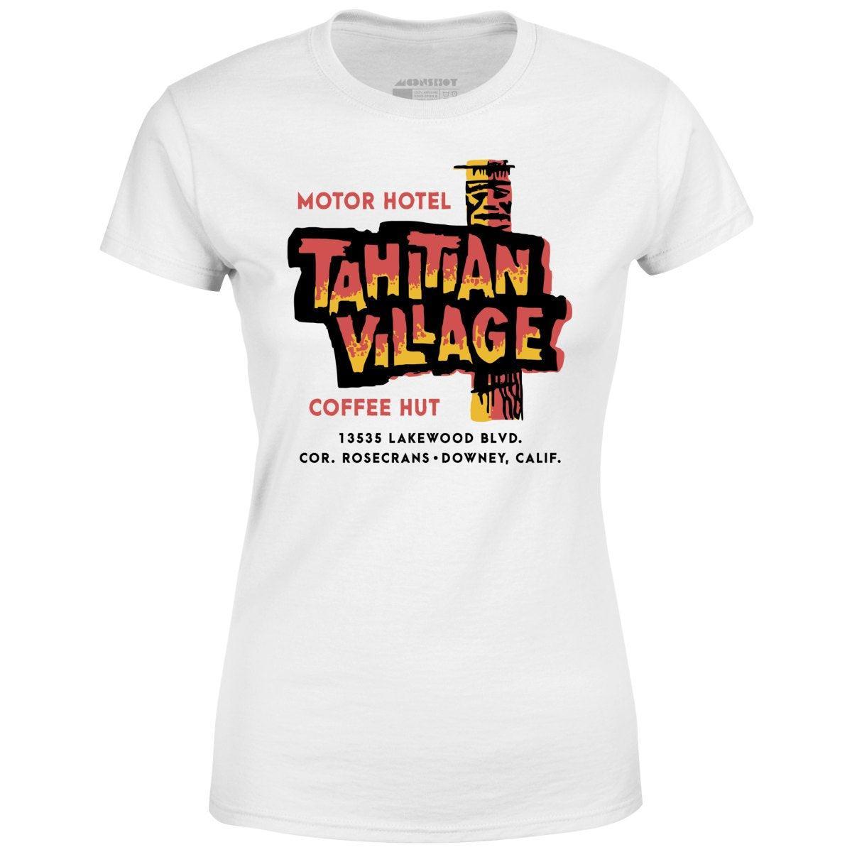 Tahitian Village - Downey, CA - Vintage Tiki Bar - Women's T-Shirt Female Product Image