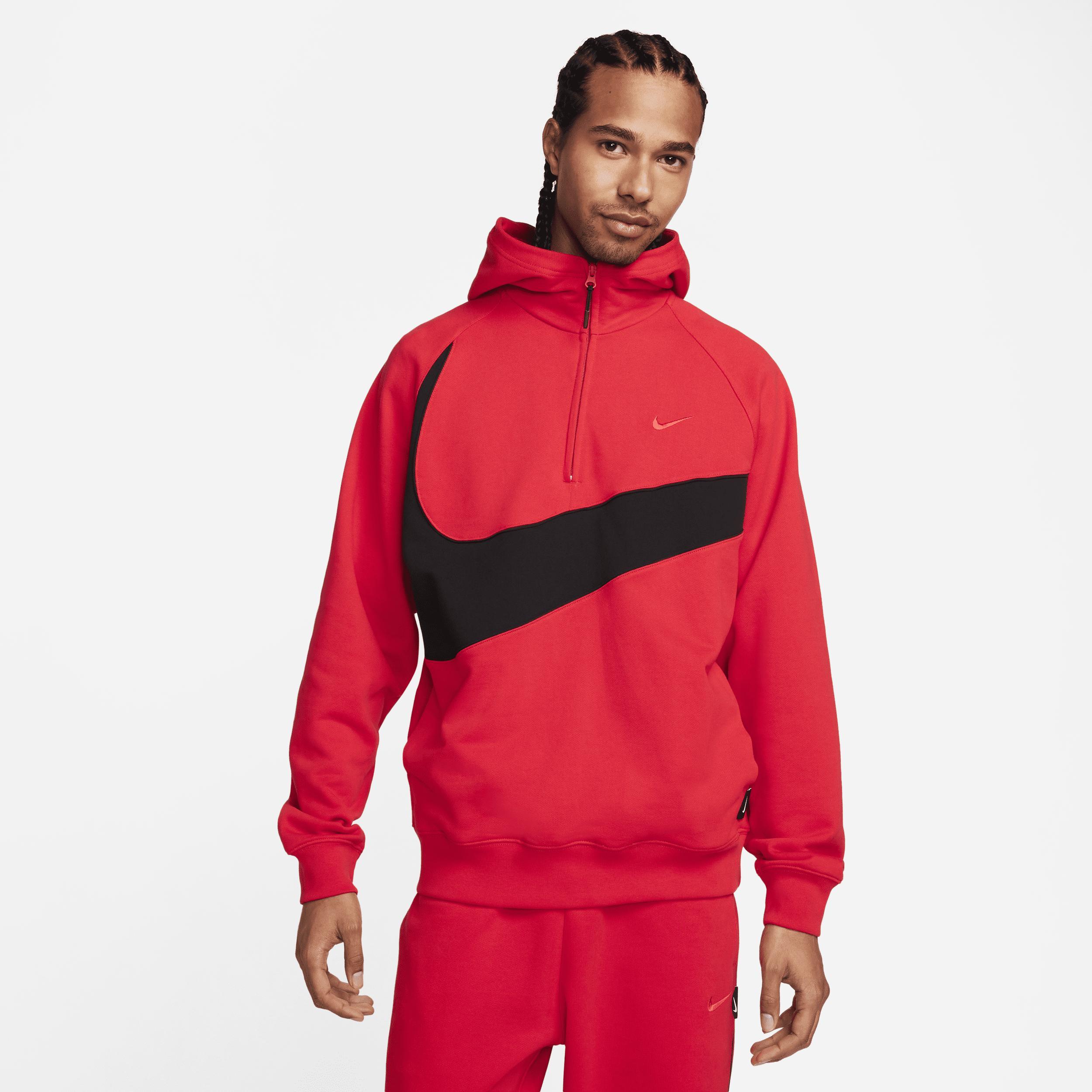 Nike Swoosh Men's 1/2-Zip Fleece Hoodie Product Image