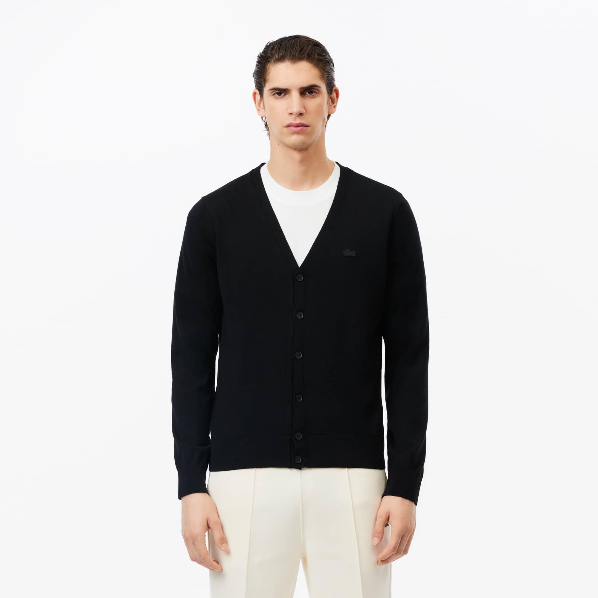 Men's Merino Wool Cardigan Product Image