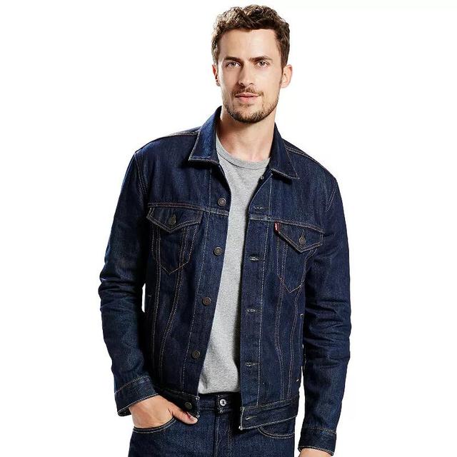 Levi's(r) Mens The Trucker Jacket (Colusa/Stretch) Men's Coat Product Image