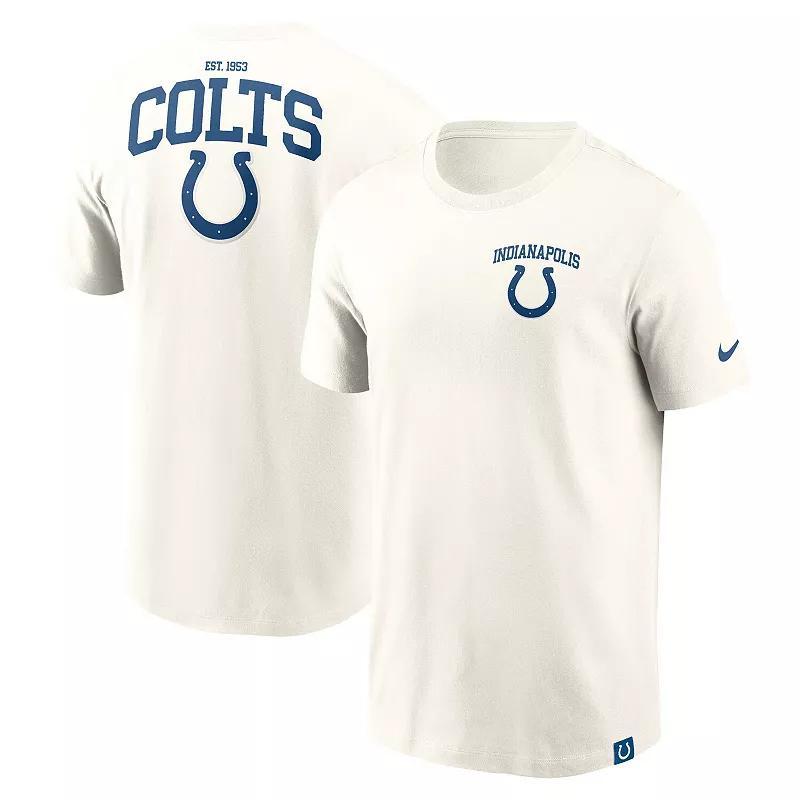 Mens Nike Cream Indianapolis Colts Blitz Essential T-Shirt Product Image