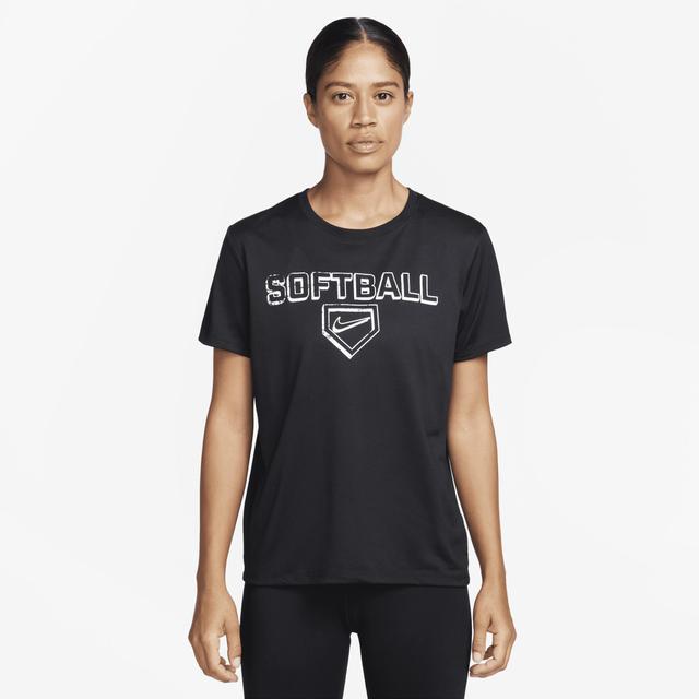 Nike Womens Dri-FIT Softball T-Shirt Product Image