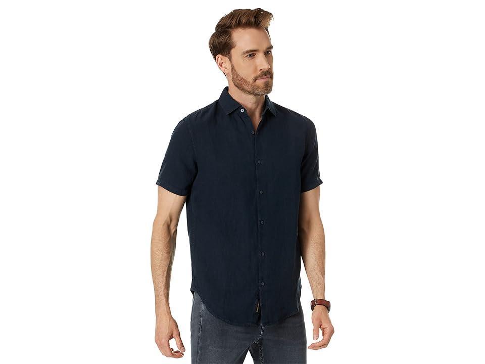 Superdry Studios Casual Linen Short Sleeve Shirt Men's Clothing Product Image