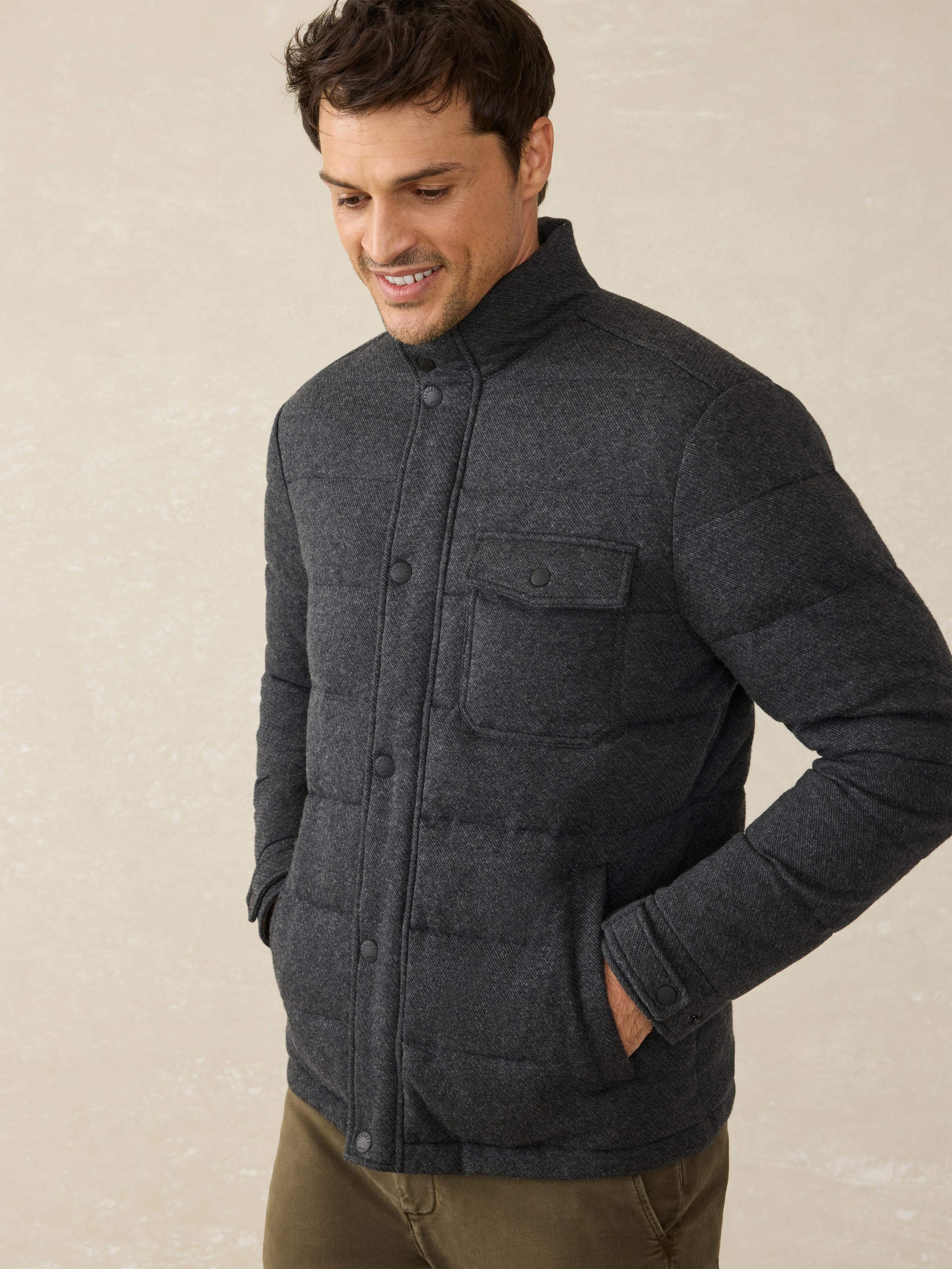 Teton Valley Jacket - Dark Steel Charcoal Male Product Image