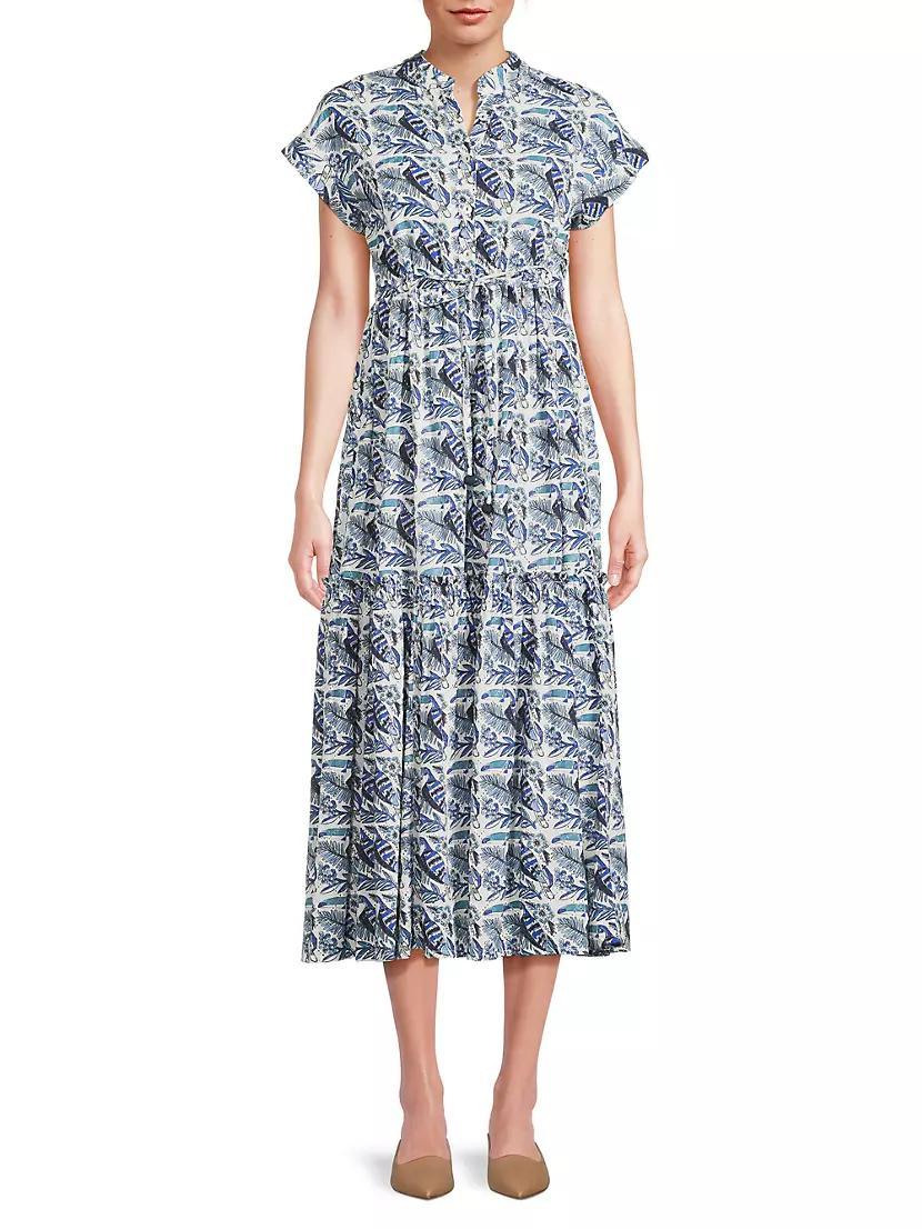 Mumi Broderie Maxi Dress Product Image